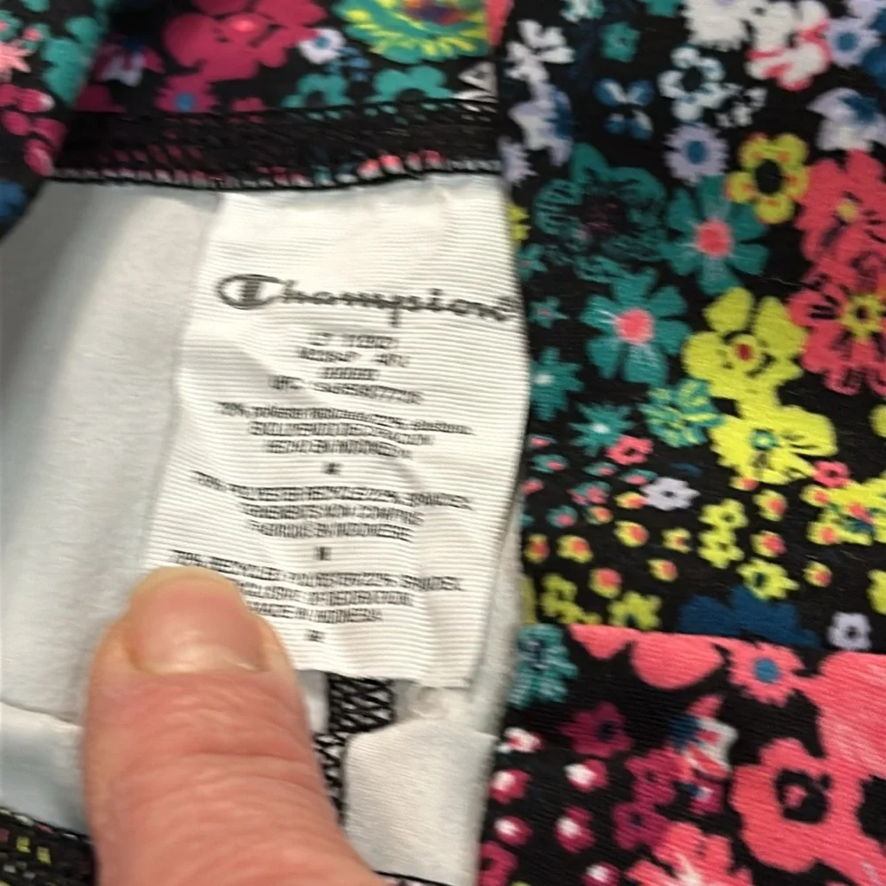 Champion-size-M-floral-leggings - Picture 6 of 6